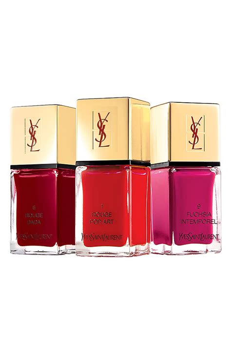 yves saint laurent nail varnish|ysl nail lacquer.